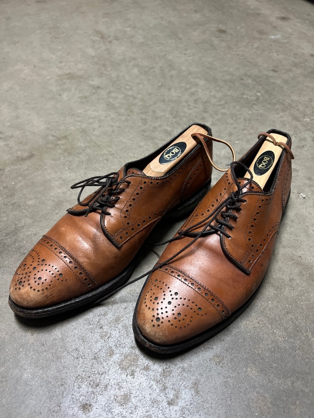Vintage Brown Allen Edmonds
